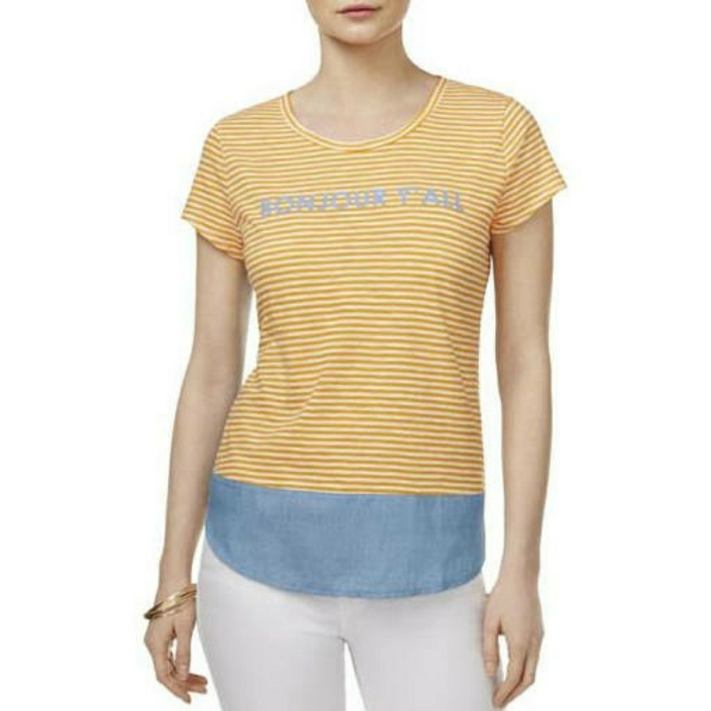 Maison Jules Bonjour Y'All Graphic Tee